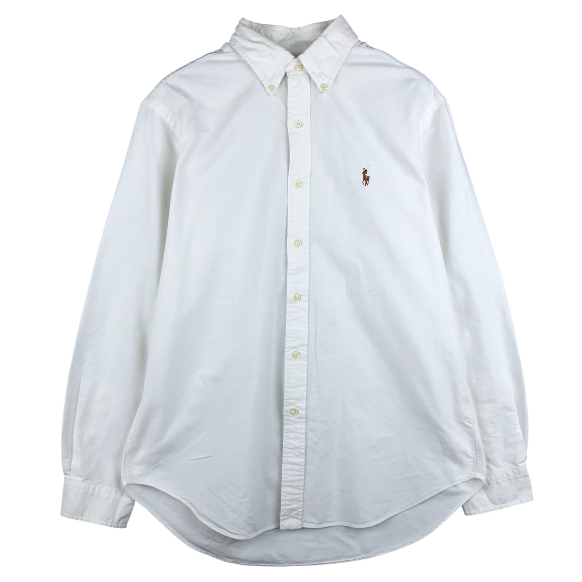 古着 ラルフローレン Ralph Lauren CLASSIC FIT クラシックフィット 長袖 ボタンダウンシャツ メンズL相当/eaa609625