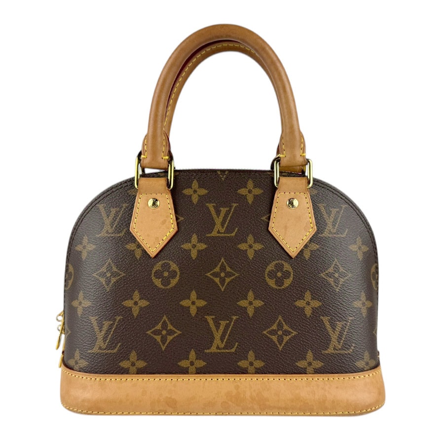 ルイ ヴィトン LOUIS VUITTON ハンドバッグ ショルダーバッグ モノグラム アルマBB モノグラムキャンバス ブラウン ゴールド レディース M46990【中古】 z9203