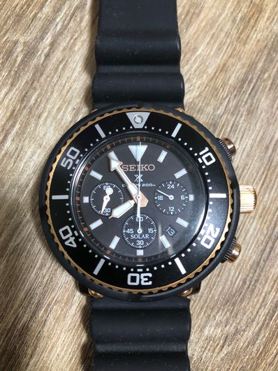 SEIKO Prospex Casual Diver Chronograph by Low Case "Black" SBDL038