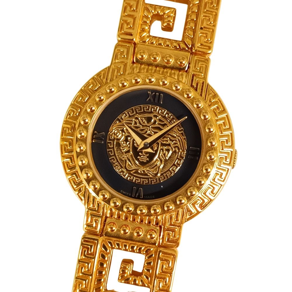 VERSACE ヴェルサーチ メデューサコイン GP クォーツ 腕時計 C994
