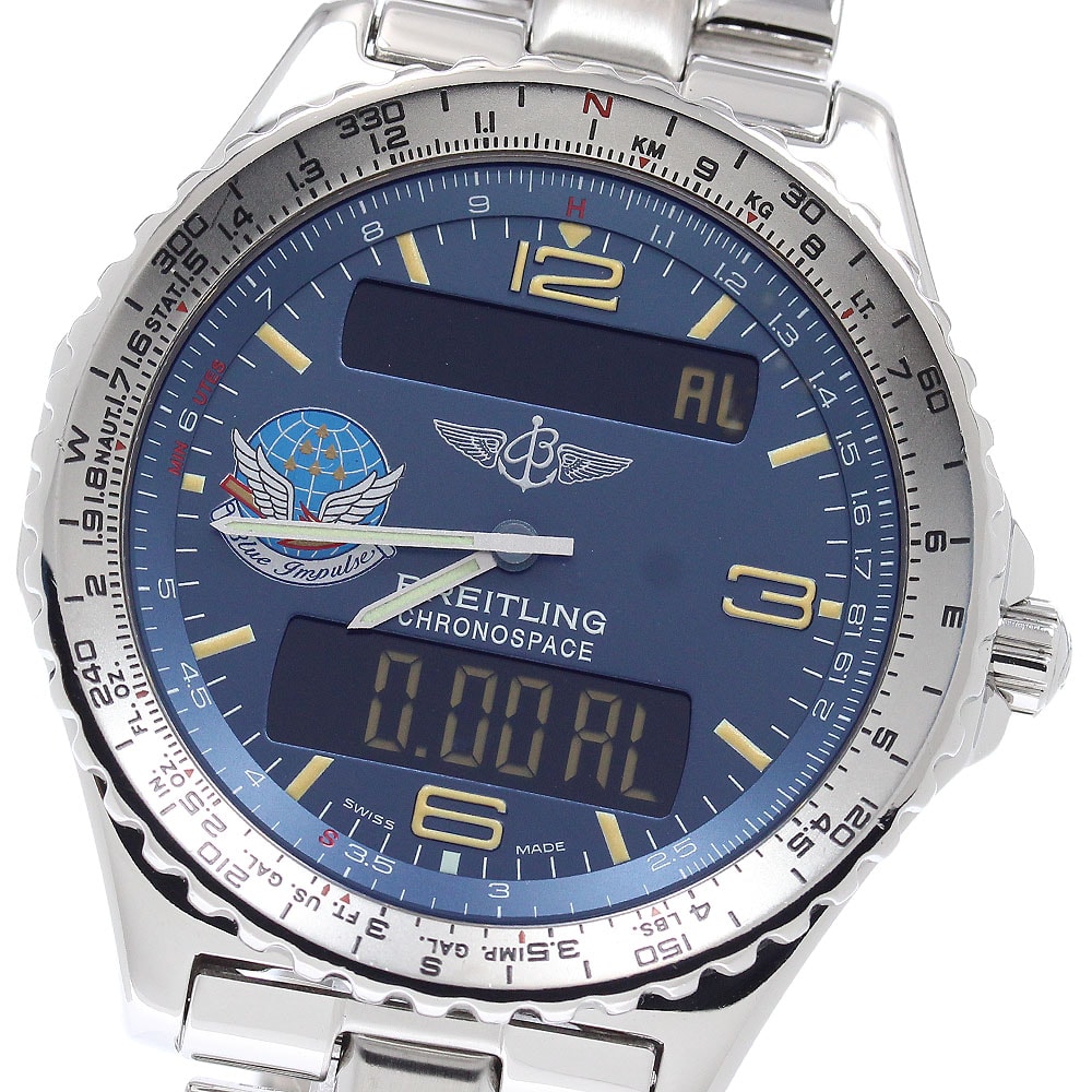 ☆良品 ブライトリング クロノスペース A56012.1 メンズ 【中古】