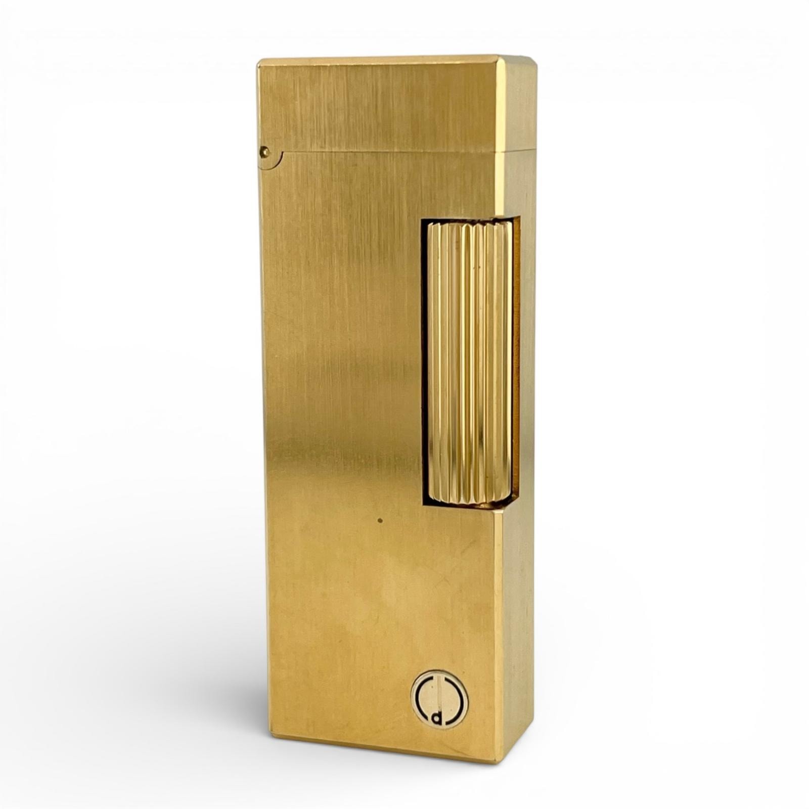 良品 ダンヒル ライター ゴールド メンズ