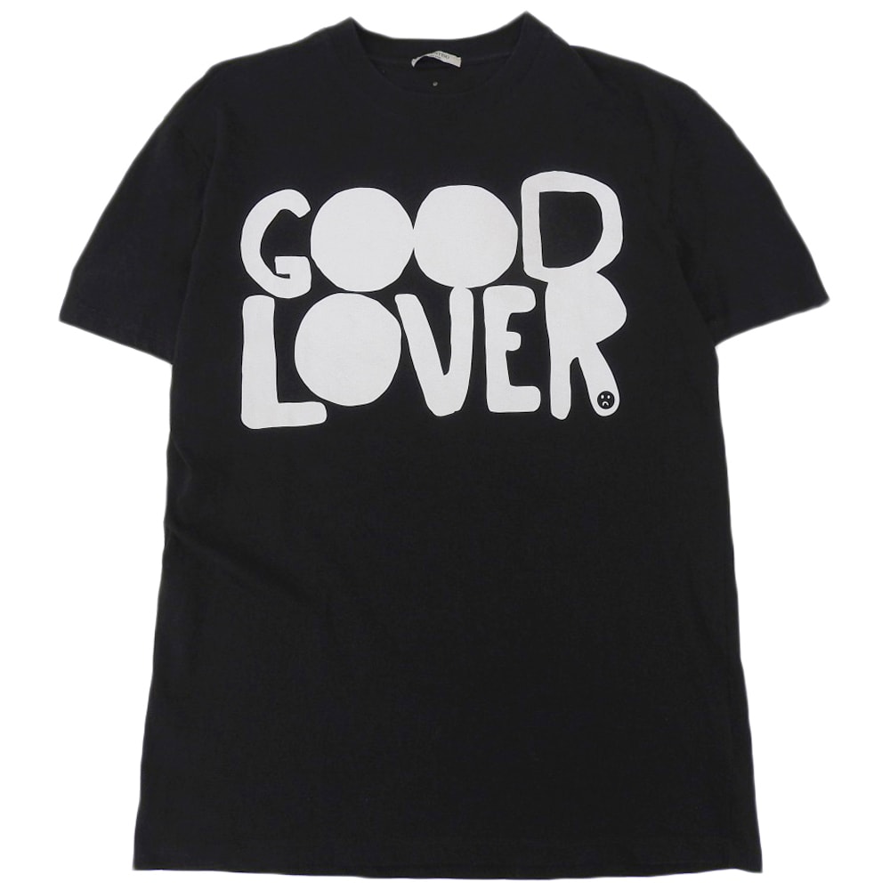 ヴァレンティノ GOOD ROVER プリントTシャツ トップス メンズ ブラック L UV0MG08U6Y3 L