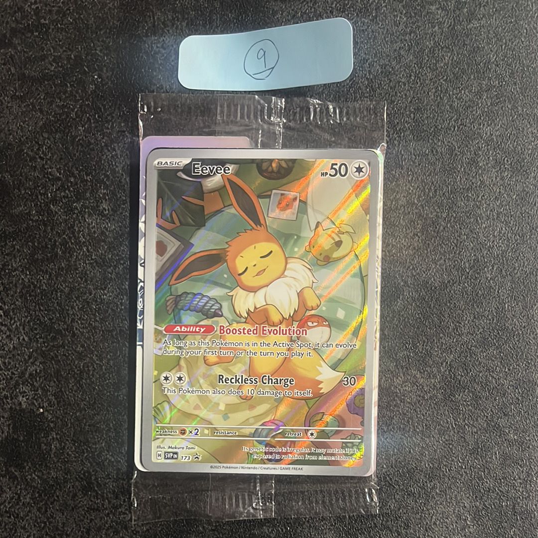 イーブイ P [SVP EN 173]【英語版】(スカーレット&バイオレット「プリズマティックエボリューションズ エリートトレーナボックス」)