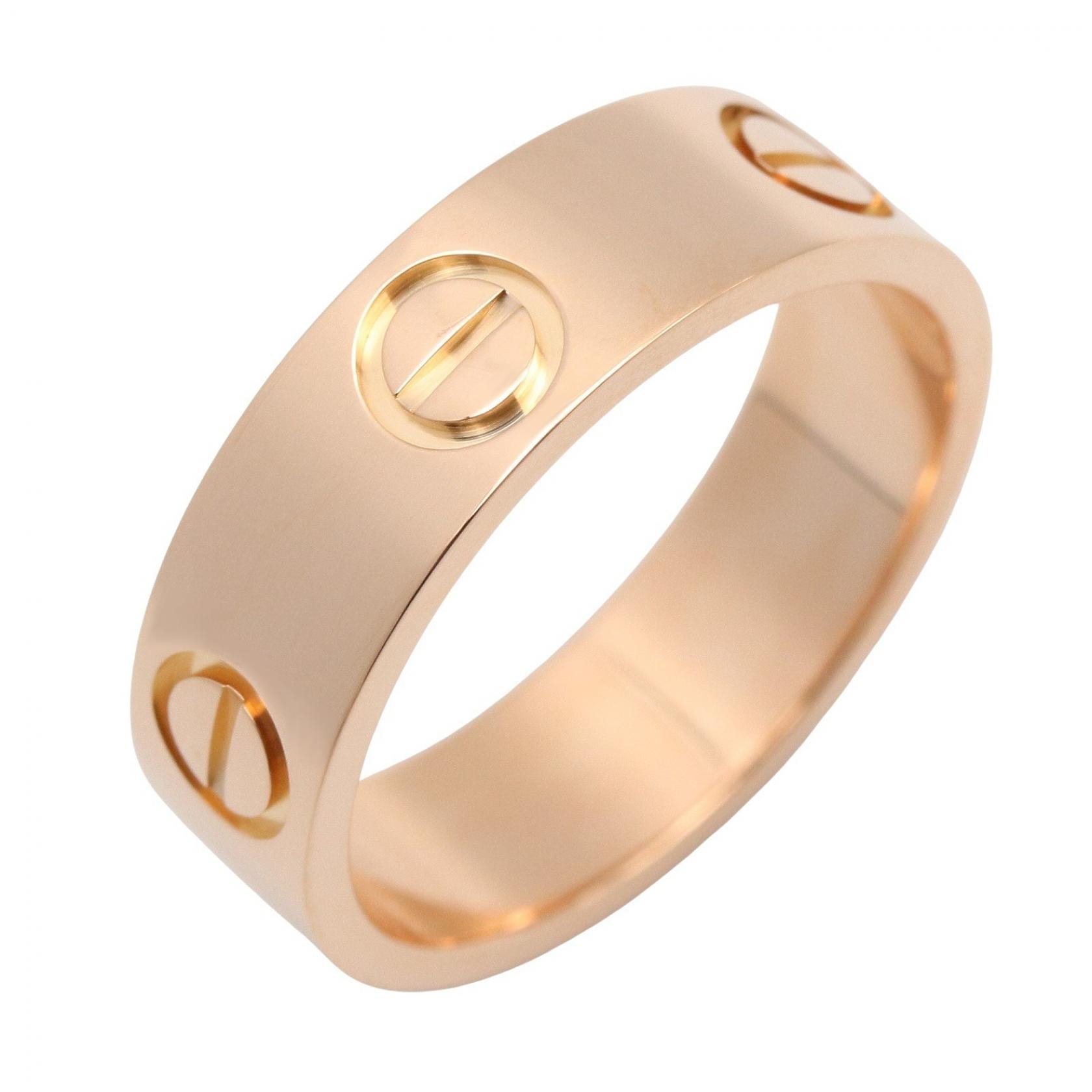 カルティエ CARTIER ラブリング リング・指輪 ジュエリー K18PG(ピンクゴールド) メンズ レディース ゴールド系 B4084800 【中古】