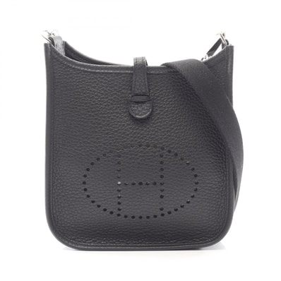 エルメス HERMES エヴリンTPM アマゾン ショルダーバッグ バッグ レザー トリヨンクレマンス トリヨンクレマンス K刻印(2025年製造) レディース ブラック系 【中古】