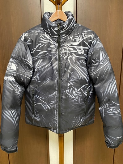 Supreme x The North Face Trompe Loeil Printed Nuptse Jacket "Black"