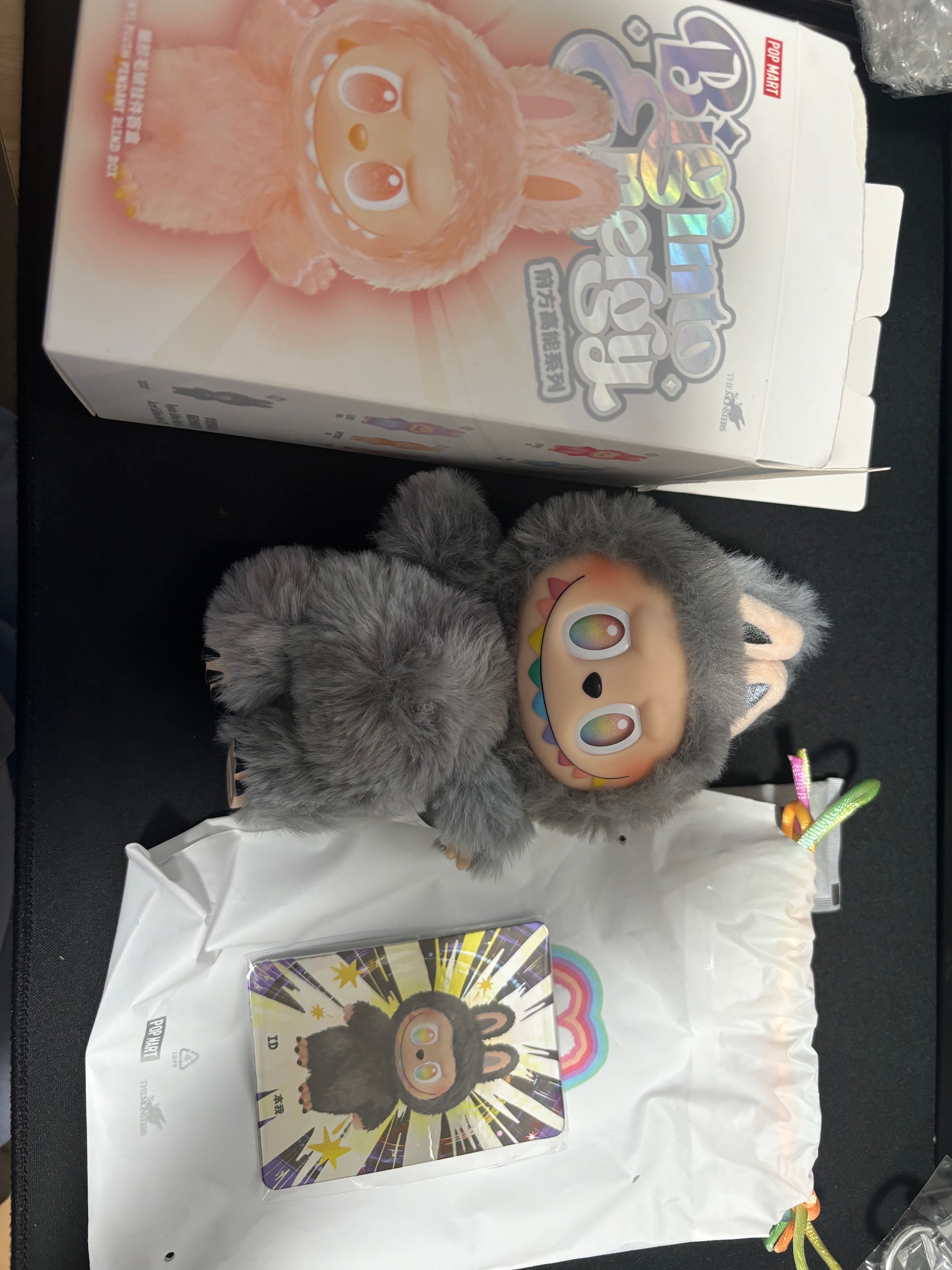 POP MART THE MONSTERS (LABUBU) Big into Energy Series Plush Pendant ID (Secret)