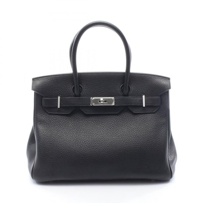 エルメス HERMES バーキン30 ハンドバッグ バッグ レザー トゴ トゴ ブラック(エルメス) T刻印(2015年製造) レディース ブラック系 【中古】