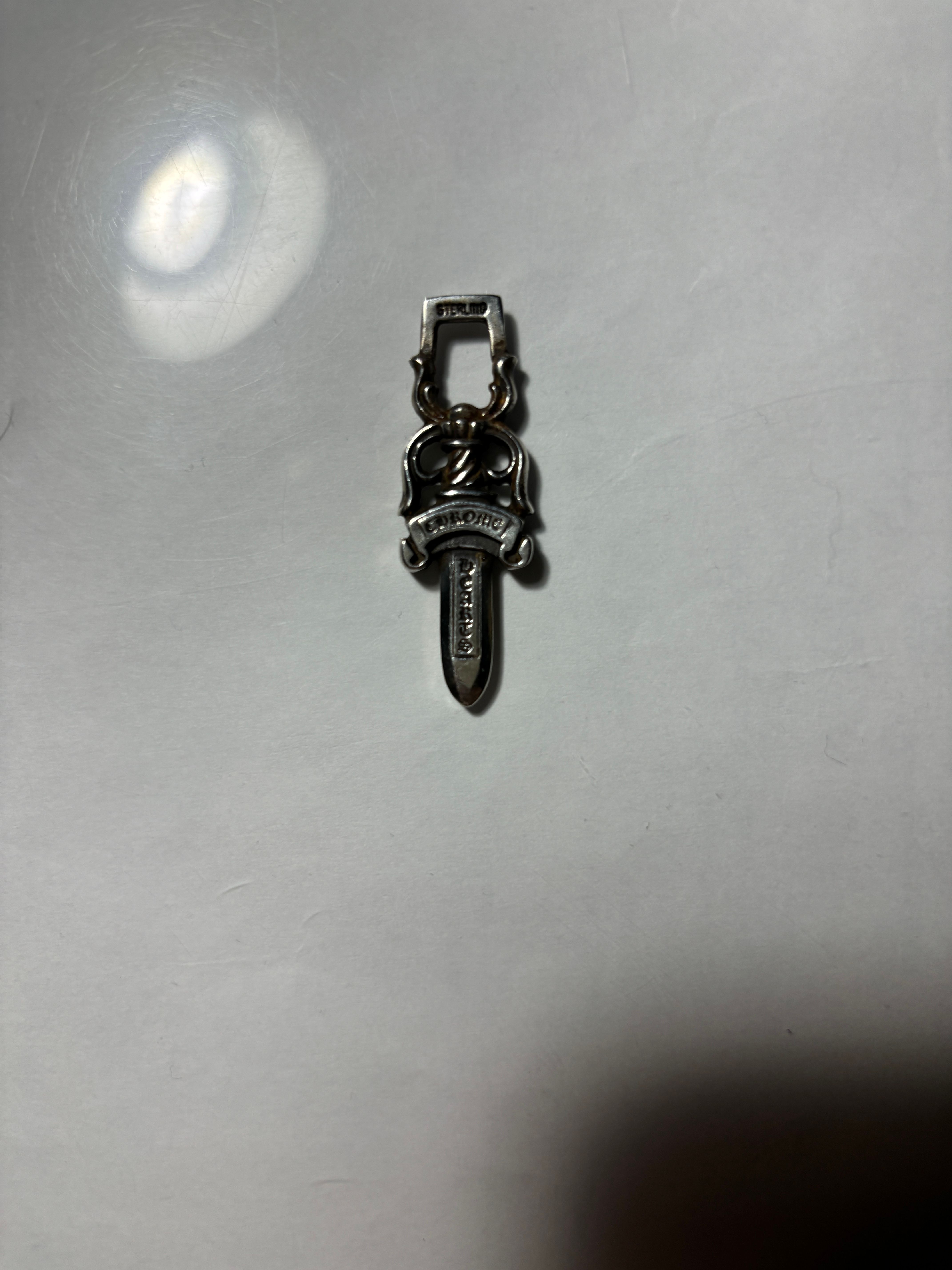 Chrome Hearts # 5 Dagger Charm "Silver"