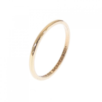 Chrome Hearts 22K Bubblegum Wedding Ring "Gold"