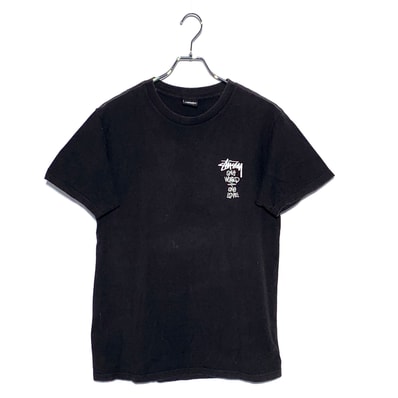 STUSSYONE WORLD ONE LOVE TEE Black