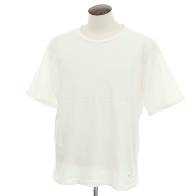 【中古】サタデーズ ニューヨークシティ Saturdays NYC × Hanes コットン クルーネック 半袖Tシャツ ホワイト【サイズXL】【メンズ】