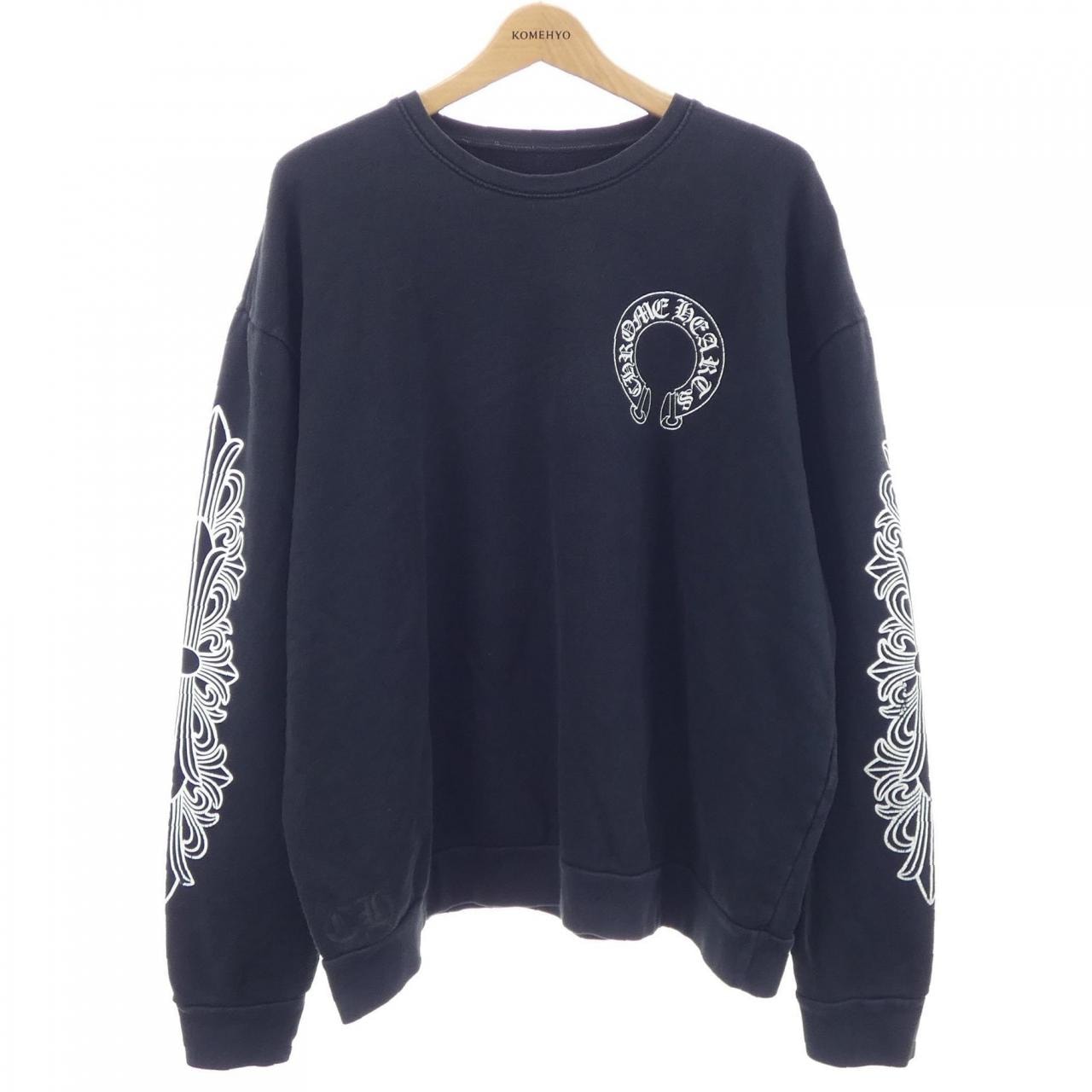 クロムハーツ CHROME HEARTS ホースシュー HORSE SHOE フローラルクロス 408196533******695 スウェット