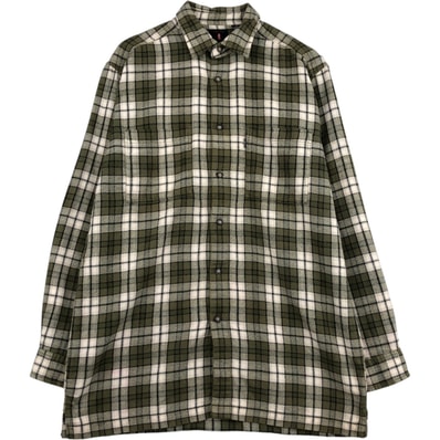 古着 リーバイス Levi's 長袖 ライトネルチェックシャツ ボックスシャツ メンズM相当/eaa624756