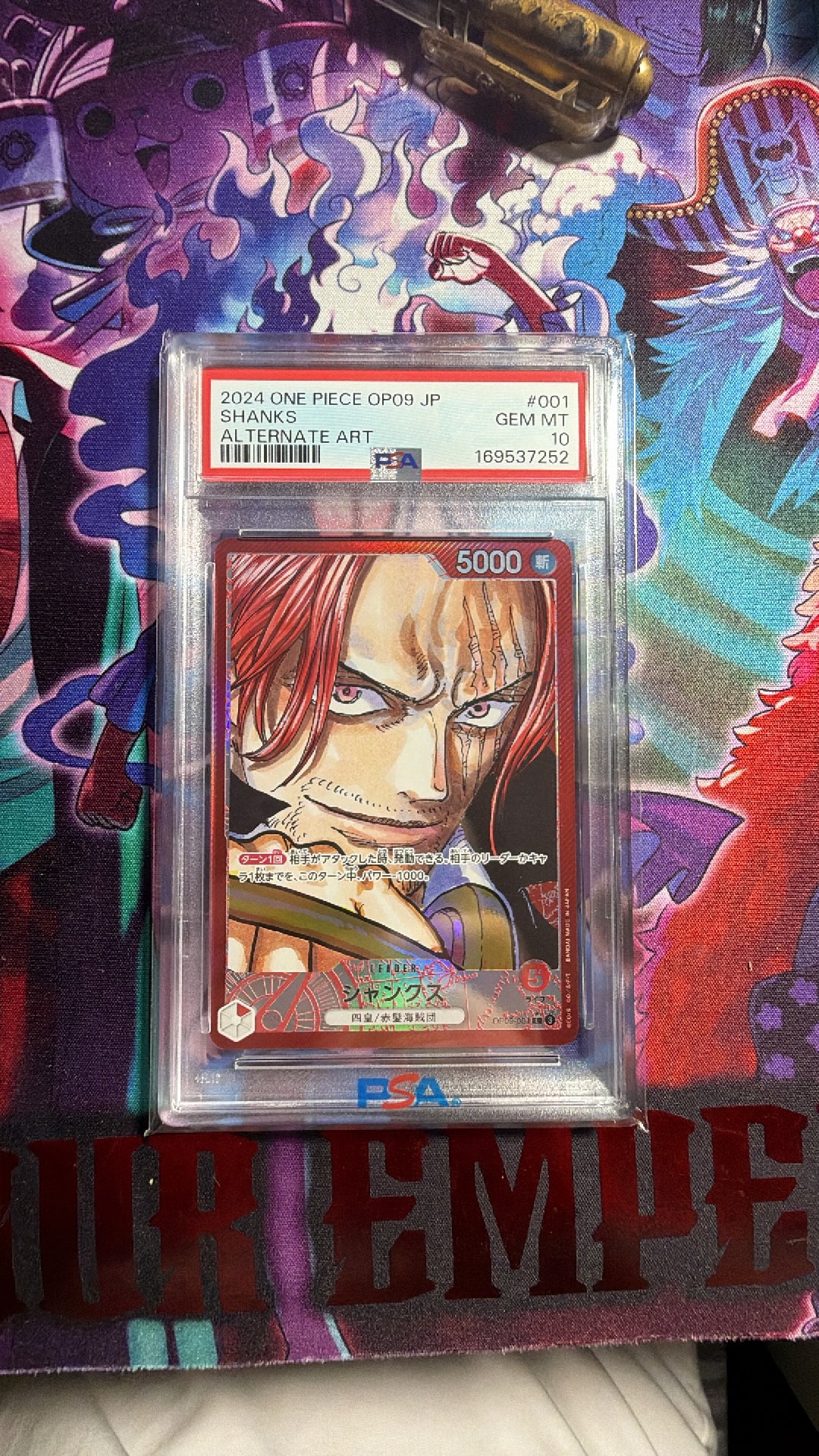 Shanks L-P [OP09-001](Booster Pack "Emperors In The New World")