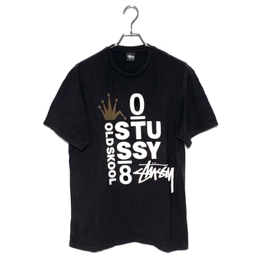 Stussy Old Skool 08 Tee Black