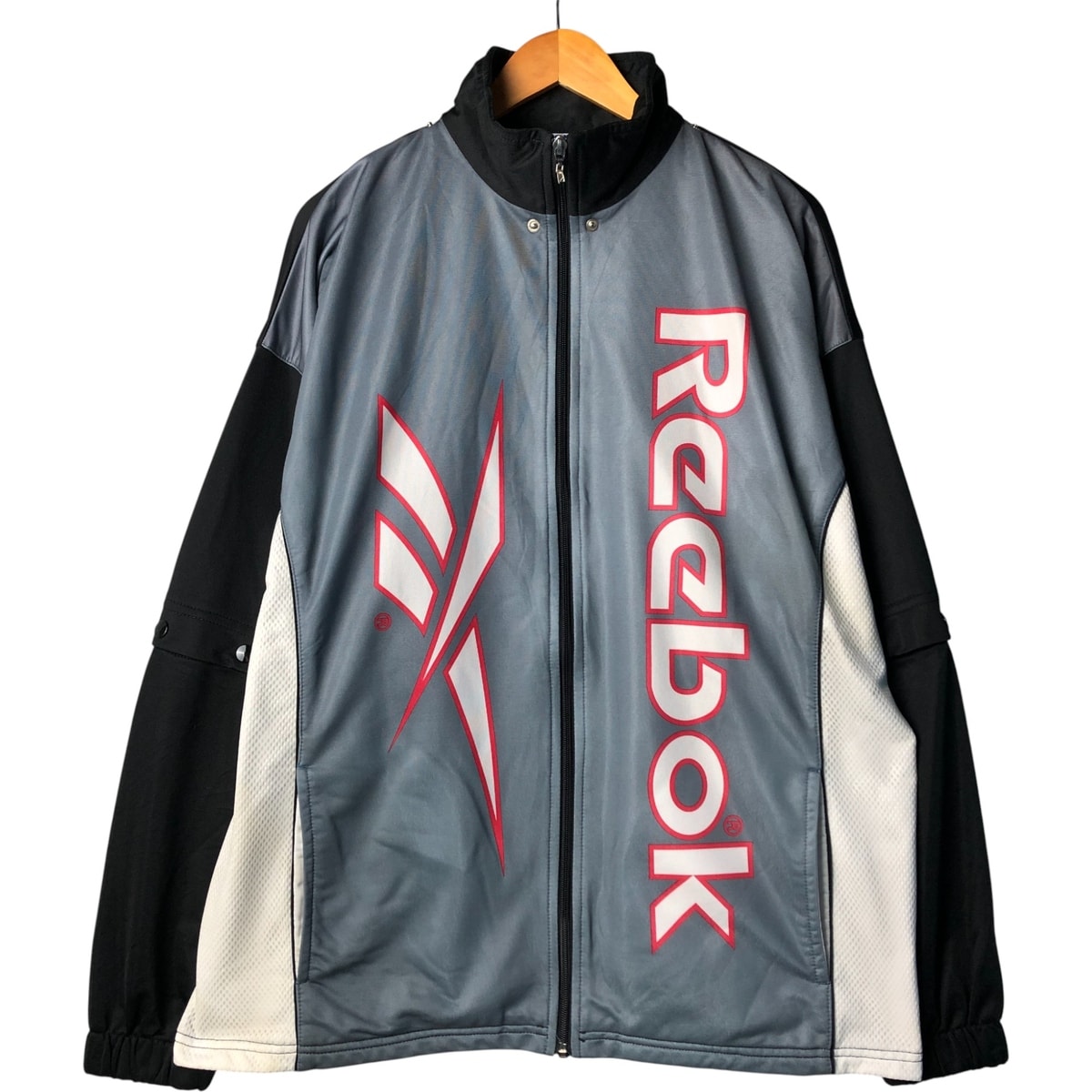 古着 90年代 リーボック Reebok 2WAY ジャージ トラックジャケット メンズXL相当 ヴィンテージ/eaa575982
