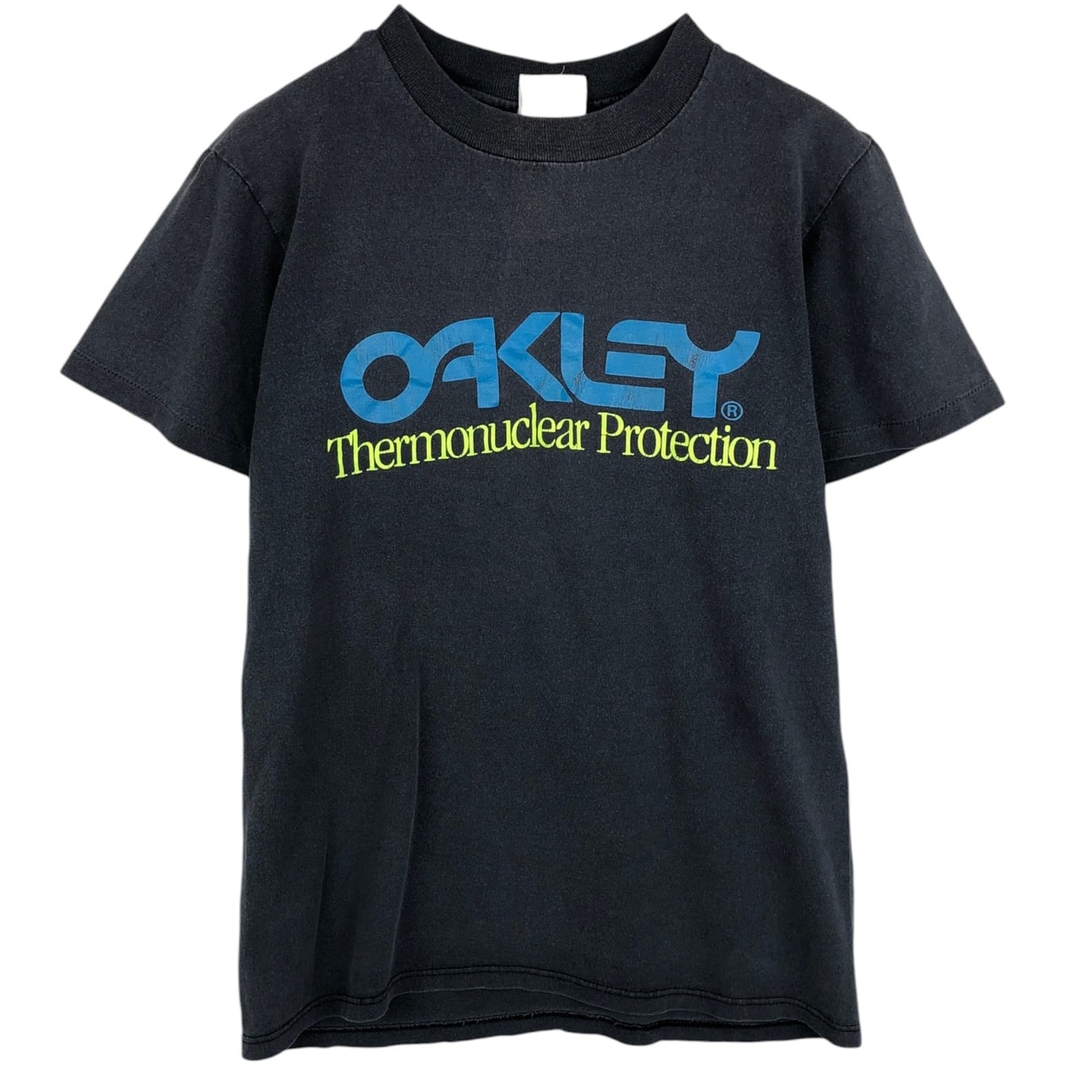 古着 90年代 オークリー Oakley ロゴプリントTシャツ USA製 メンズS相当 ヴィンテージ/eaa639264