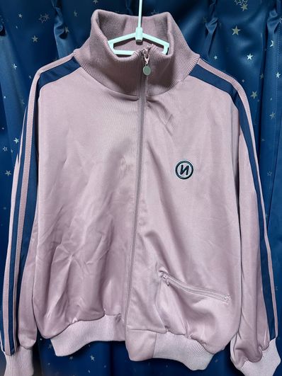 9090 N Logo Simple Track Jacket "Sakura"