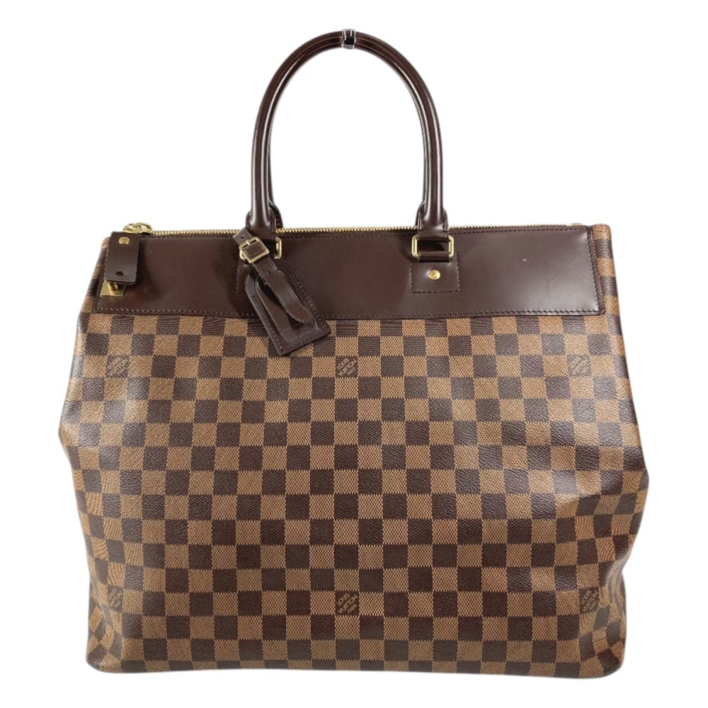ルイヴィトン LOUIS VUITTON グリニッジPM グリニッジ PM  N41165 ダミエ ボストンバッグ カバン トートバッグ トラベルバッグ ハンドバッグ ダミエキャンバス エベヌ ブラウン
