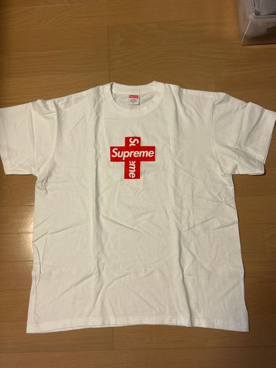 Supreme Cross Box Logo Tee "White"