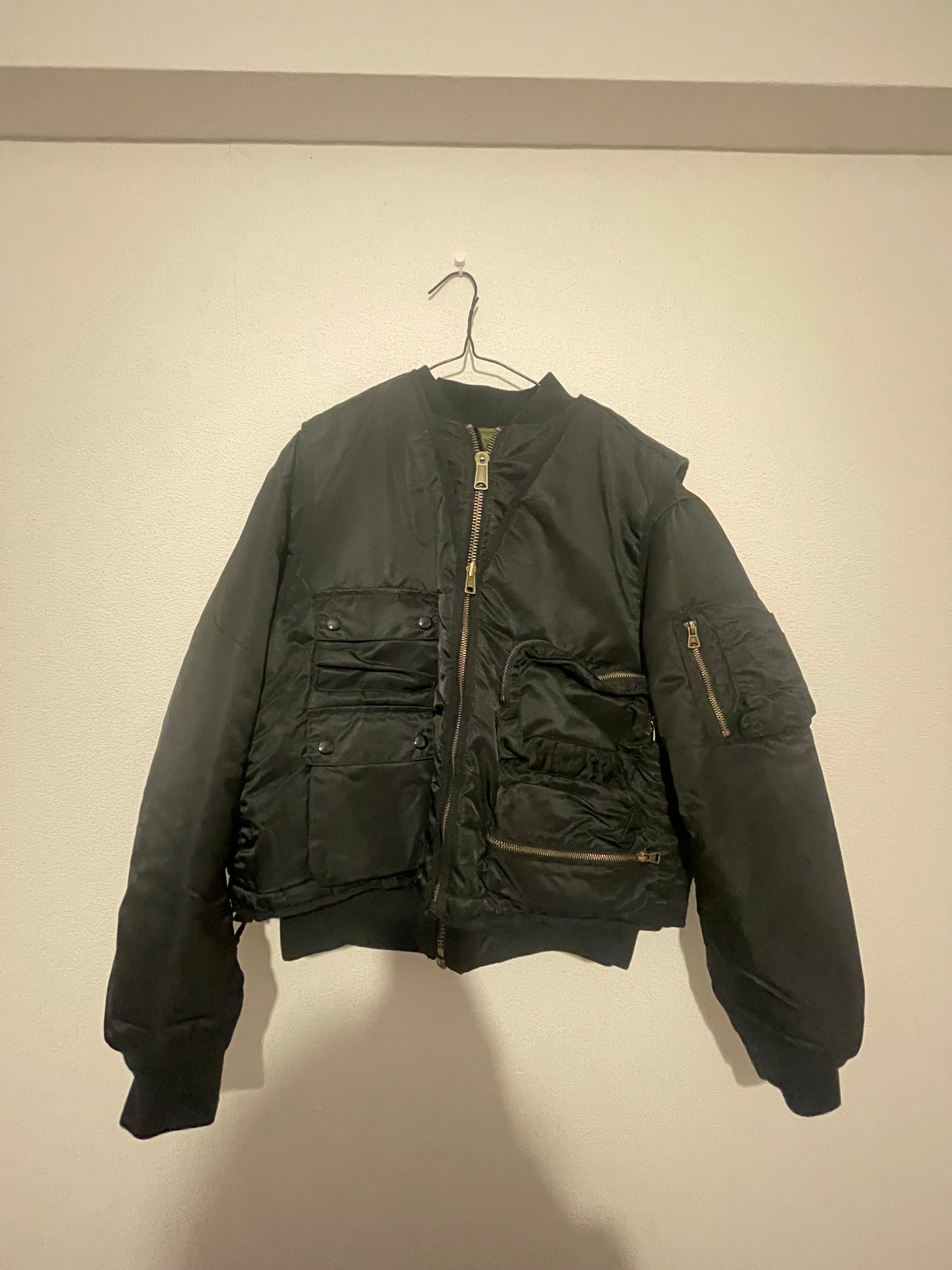 Supreme 2-in-1 MA-1 + Vest "Black"