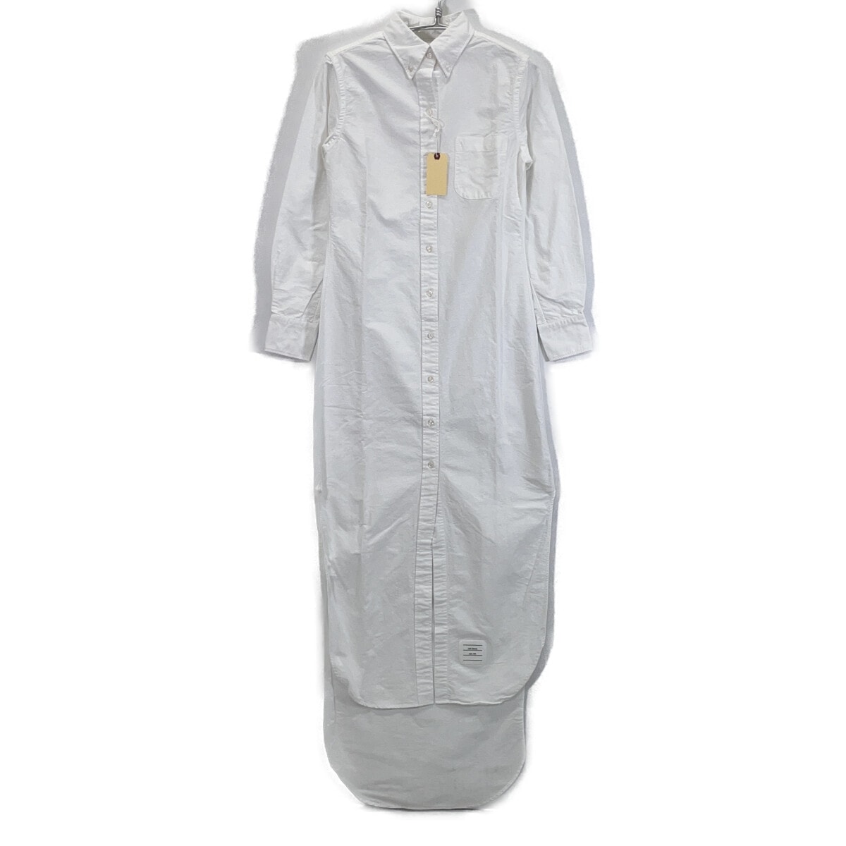 トムブラウン ﾎﾜｲﾄ ｺｯﾄﾝ ﾄﾞﾚｽｼｬﾂﾜﾝﾋﾟｰｽ 1