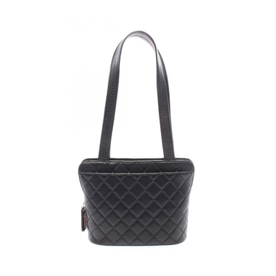 シャネル CHANEL マトラッセ ショルダーバッグ バッグ ラムスキン(羊革) レディース ブラック系 【中古】