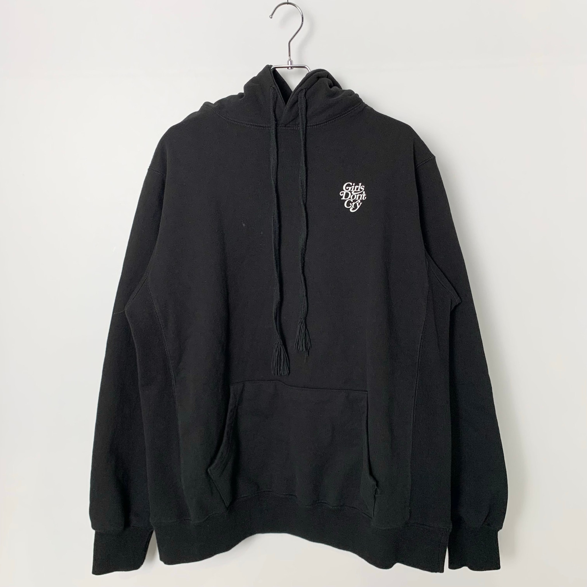 Girls Don't Cry x VERDY Logo Hoodie "Vintage Black/Light Green"
