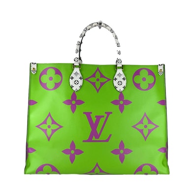 ルイ ヴィトン LOUIS VUITTON ハンドバッグ ショルダーバッグ モノグラムジャイアント マルチカラー オンザゴーGM PVC マルチカラー ゴールド レディース M44570【中古】 z10903