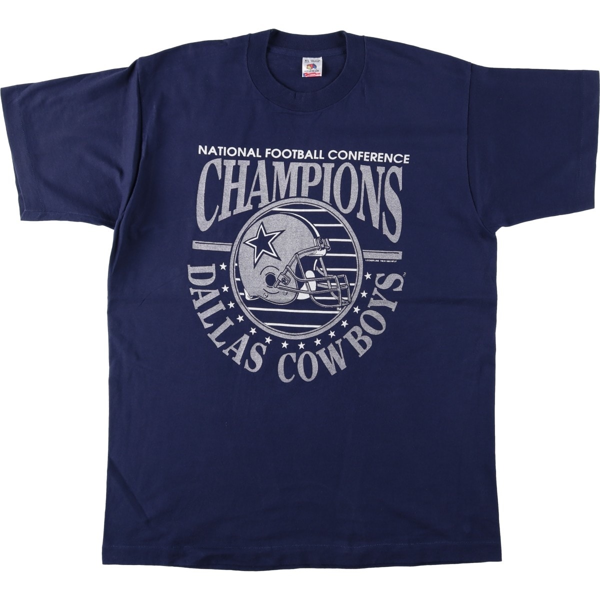 古着 90年代 フルーツオブザルーム FRUIT OF THE LOOM NFL DALLAS COWBOYS ダラスカウボーイズ スポーツプリントTシャツ USA製 メンズXL相当 ヴィンテージ/eaa657091