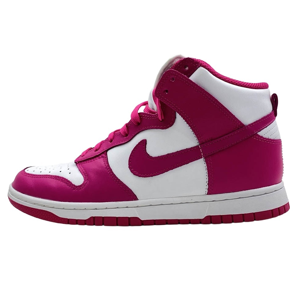 NIKE ナイキ DD1869-110 Women's Dunk High Pink Prime ウィメンズ ダンク ハイ ピンクプライム ハイカット スニーカー ホワイト系 ピンク系 25.5cm【中古】