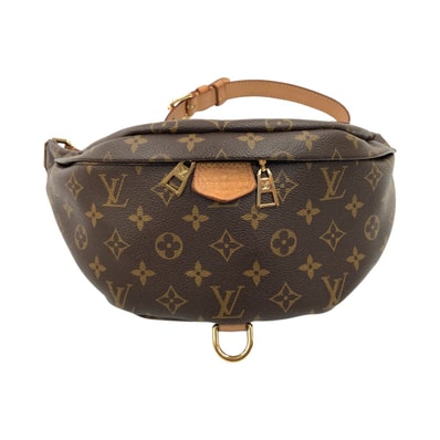 〇〇LOUIS VUITTON ルイヴィトン モノグラム バムバッグ ショルダーバッグ ウェストポーチ M43644 ブラウン