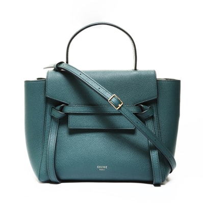 セリーヌ CELINE ベルトバッグ レザー 2WAY ショルダーバッグ【中古】