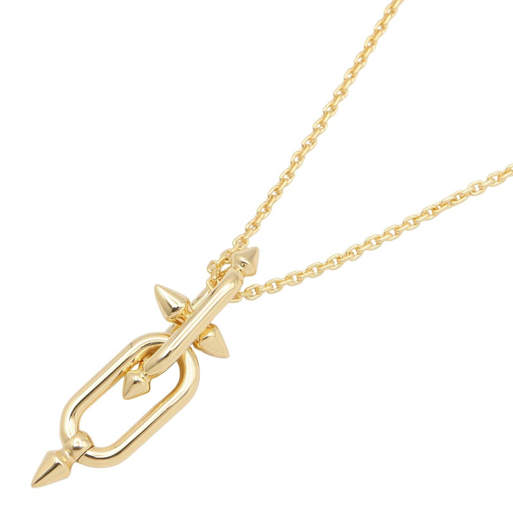 ティファニー TIFFANY&CO タイタン by ファレル ウィリアムス ネックレス ネックレス ジュエリー K18(イエローゴールド) メンズ レディース ゴールド系 【中古】