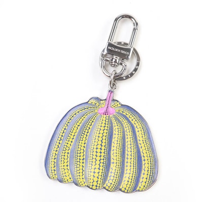 Louis Vuitton x Yayoi Kusama Pumpkin Key Holder & Bag Charm "Jaune"