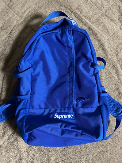 Supreme 18SS Backpack "Blue"