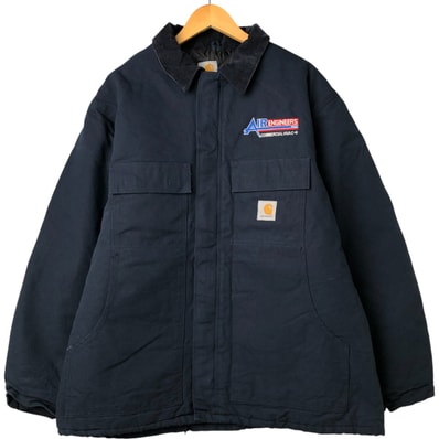 古着 カーハート Carhartt トラディショナルコート 中綿入り ダックワークジャケット USA製 メンズXL相当/eaa560351