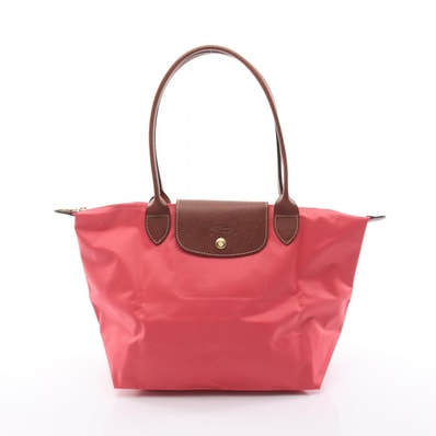 ロンシャン Longchamp LE PLIAGE ORIGINAL M ル プリアージュ オリジナル M トートバッグ バッグ キャンバス レザー レディース レッド系 / ブラウン系 L2605089P76 【新品】
