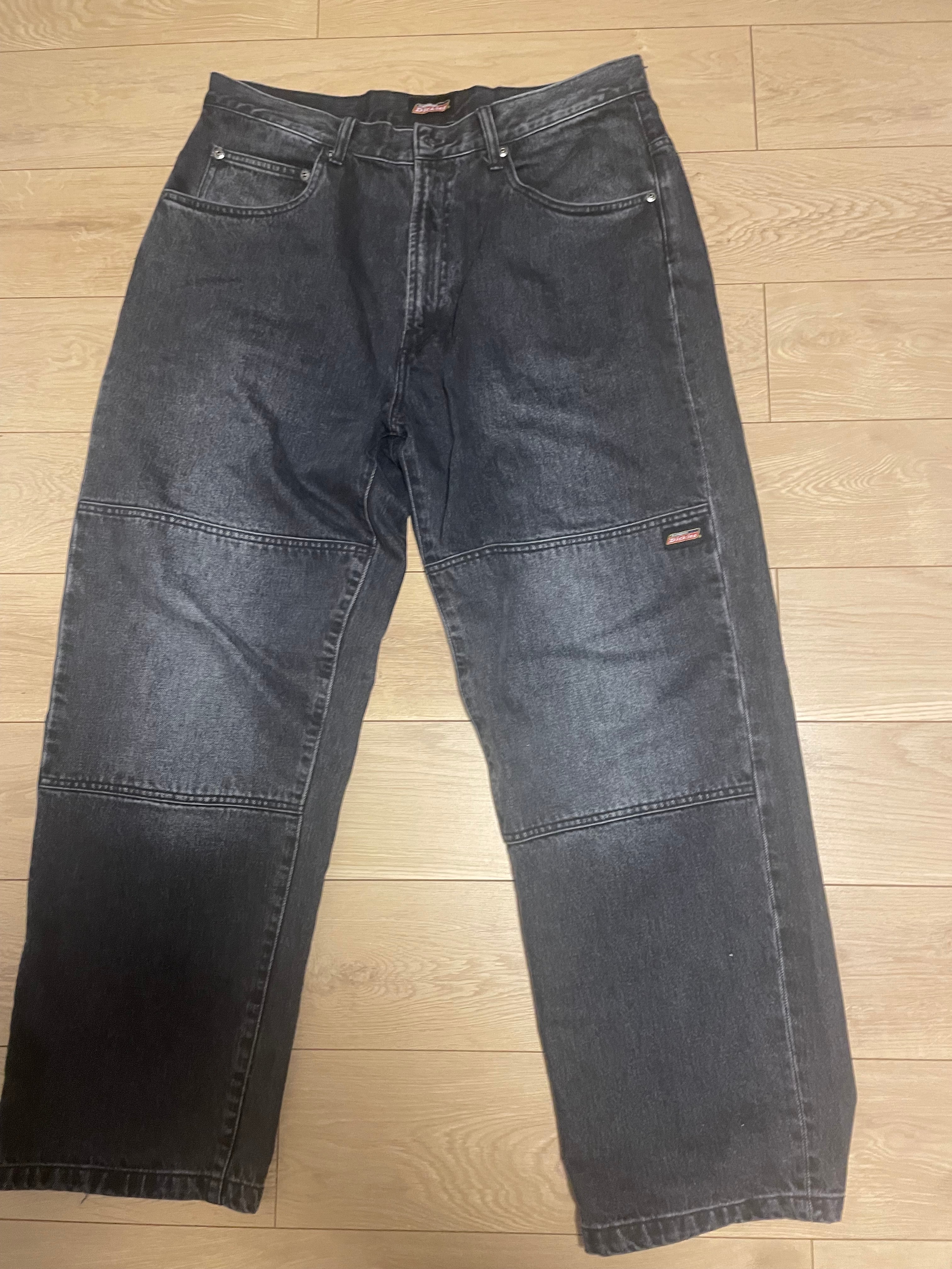 Supreme x Dickies Double Knee Baggy Jean "Black"