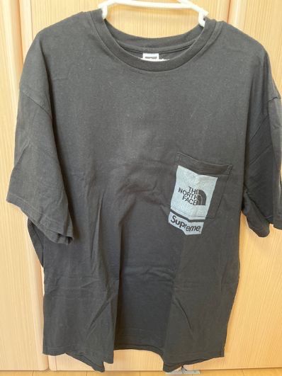 Supreme x The North Face Printed Pocket Tee "Black"