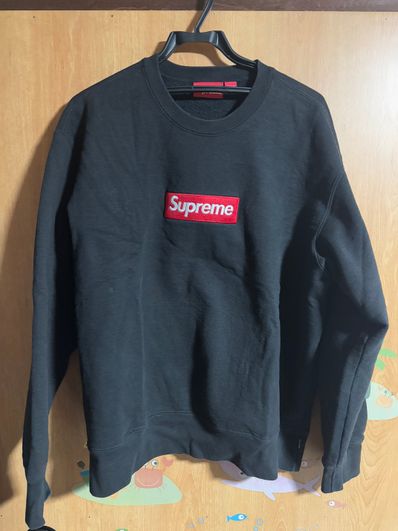 Supreme Box Logo Crewneck "Black" (22FW)
