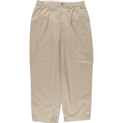 古着 ラルフローレン Ralph Lauren ツータック チノパンツ メンズw35相当/eaa552046