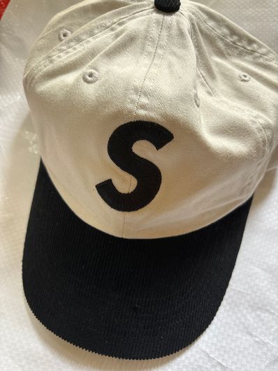 Supreme 2-Tone S Logo 6-Panel "Stone"