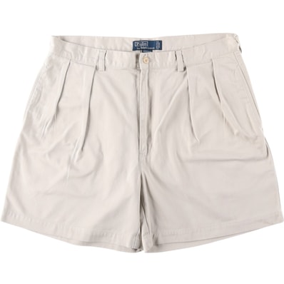 古着 ラルフローレン Ralph Lauren POLO by Ralph Lauren ANDREW SHORT ツータック チノショーツ ショートパンツ メンズw36相当/eaa653460