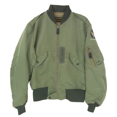 Buzz Rickson's バズリクソンズ BR11132 L-2B TOPS APPAREL MFG. CO., INC フライトジャケット カーキ系 M【中古】