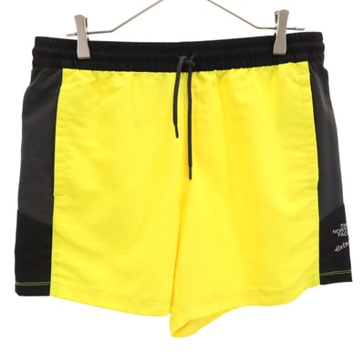 美品 THE NORTH FACE ノースフェイス EXTREME ショートパンツ M イエロー NF0A48TU アウトドア