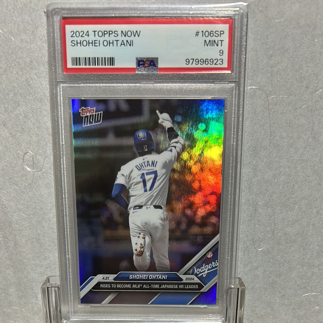 大谷翔平 SP [106](2024 MLB トップスナウカード)