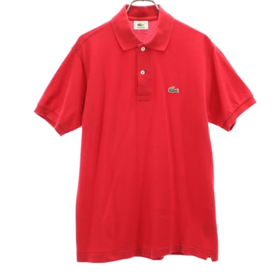 LACOSTE ラコステ 半袖 ポロシャツ 3 レッド